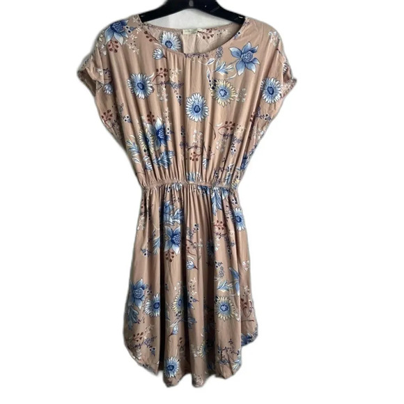 Final Touch Elastic‎ Waist Boho Dress Size Small - Picture 1 of 7